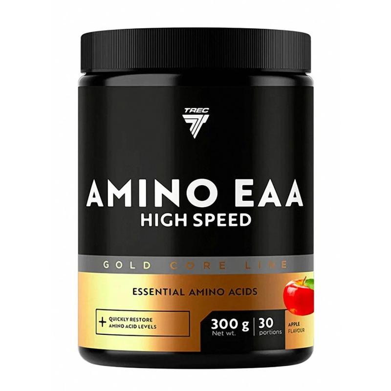 Аминокислота TREC GOLD CORE LINE AMINO EAA HIGH SPEED APPLE 300 г