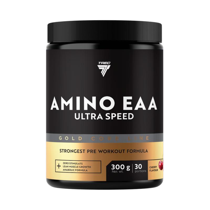 Аминокислота TREC GOLD CORE LINE AMINO EAA HIGH SPEED CHERRY 300 г