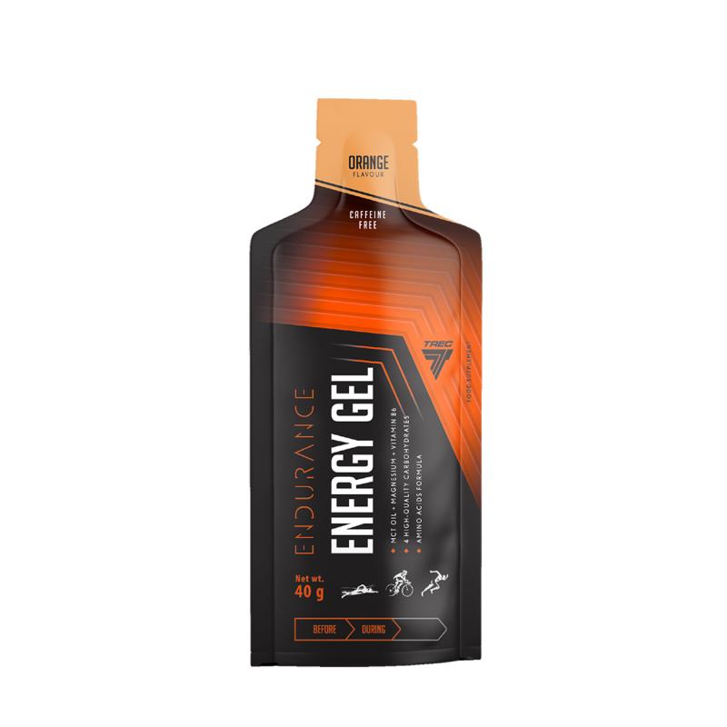 Energiageeli TREC ENERGY GEL ORANGE 40 g