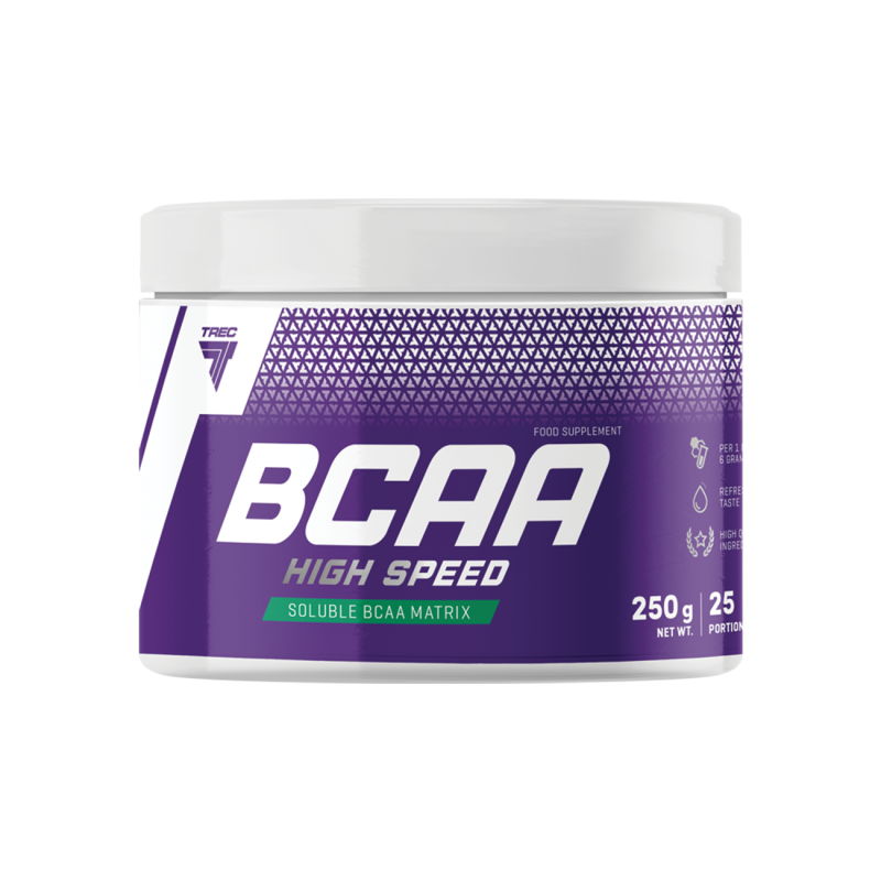 Amino acid with fast absorption TREC BCAA HIGH SPEED LEMON 250 g