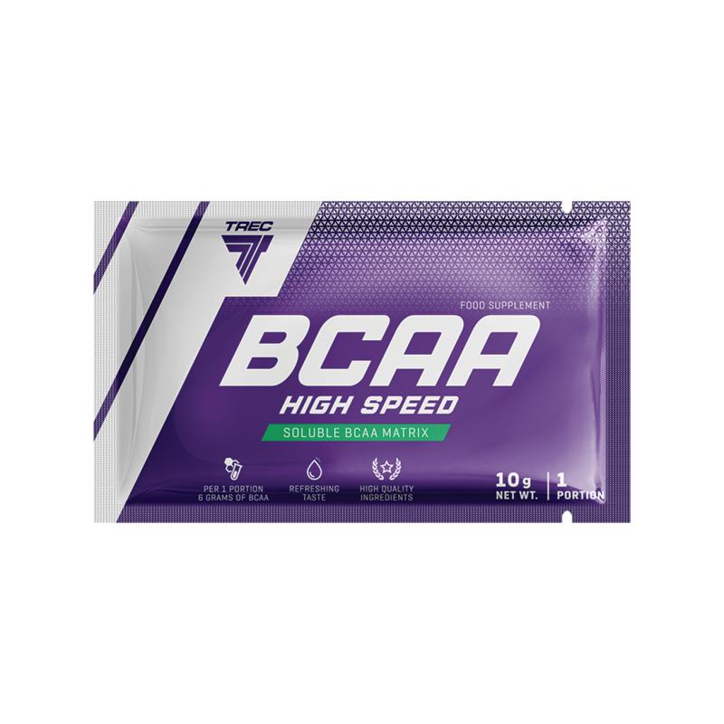 Kiire imenduvusega aminohape TREC BCAA HIGH SPEED LEMON 10 g