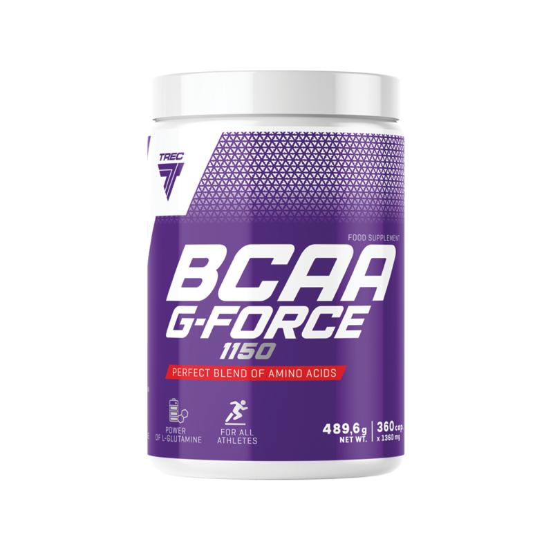 Aminohappe kompleks TREC BCAA G-FORCE 1150 360 kapslit