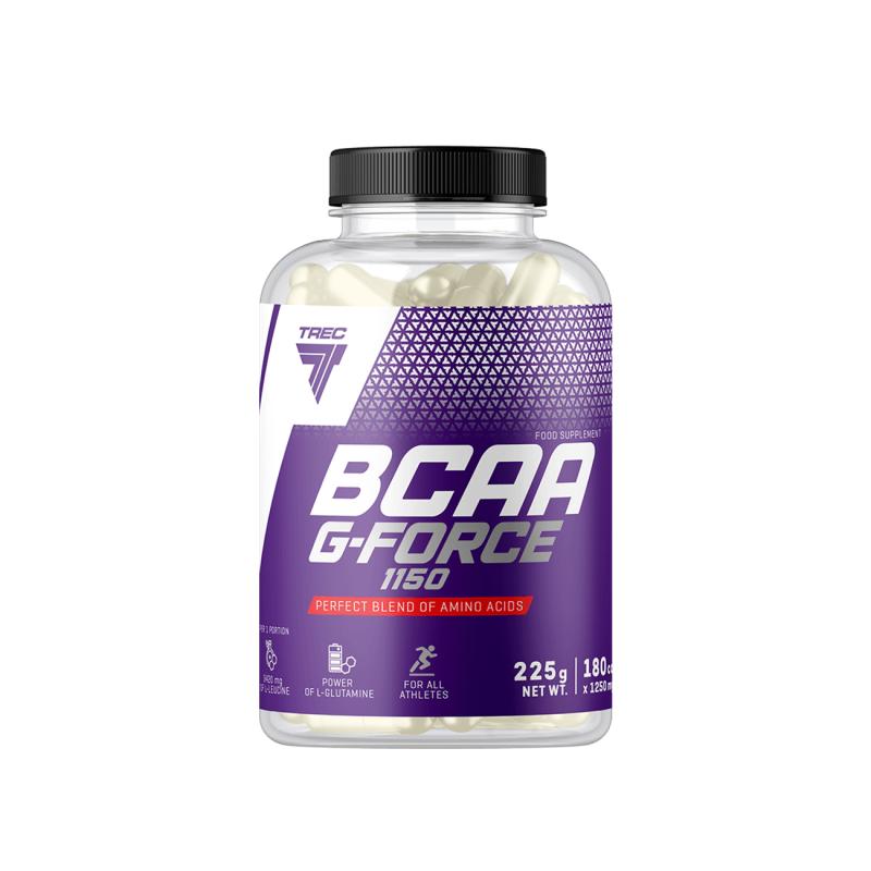 Aminohappe kompleks TREC BCAA G-FORCE 1150 180 kapslit