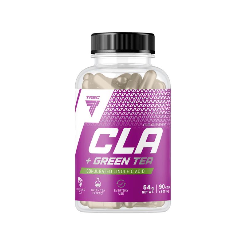 Fatty Acid Supplement TREC CLA + GREEN TEA 90 capsules