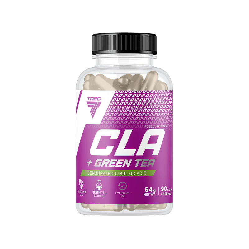 Fatty acid with additive TREC CLA + GREEN TEA 90 capsules