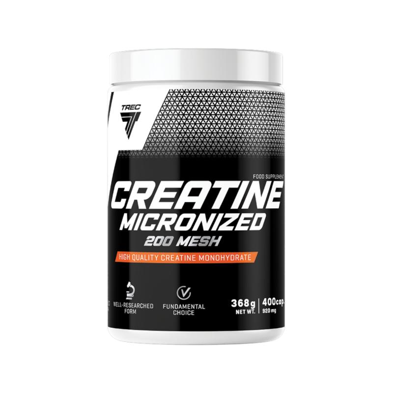 Креатин TREC CREATINE MICRONIZED 200 MESH, 400 капсул