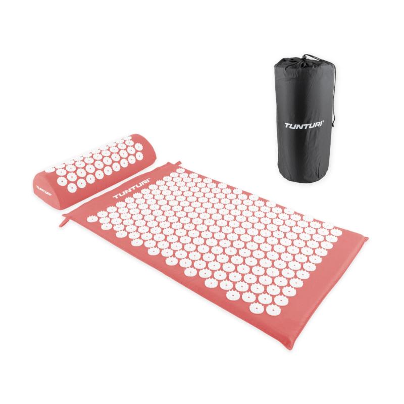 TUNTURI Acupressure Mat And Pillow, Rose Gold