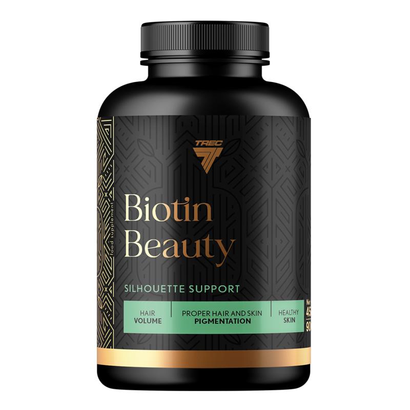 Vitamīnu kapsulas TREC BIOTIN BEAUTY 90 kapsulas