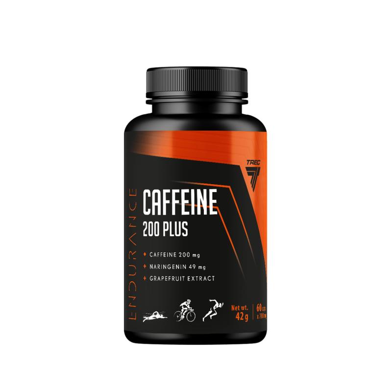 Caffeine tablets TREC CAFFEINE 200 PLUS 60 capsules