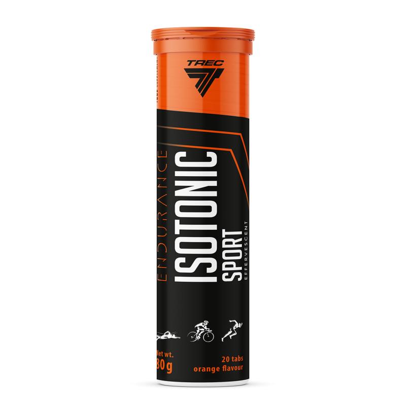 Изотонические таблетки TREC ISOTONIC SPORT EFFERVESCENT ORANGE 20 таблеток