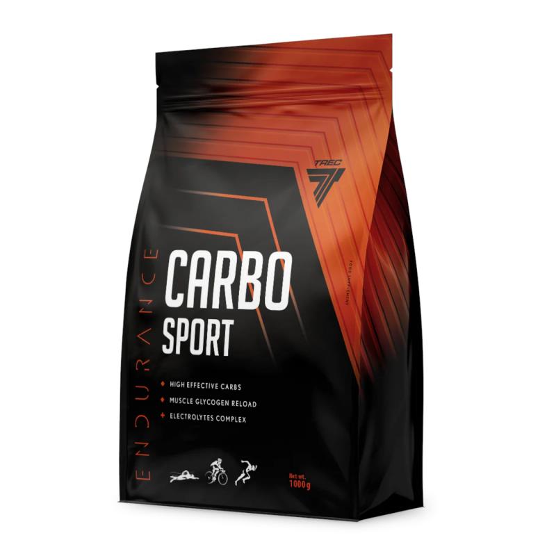 Hiilihydraattikompleksi TREC CARBO SPORT 1000g, ORANSSI