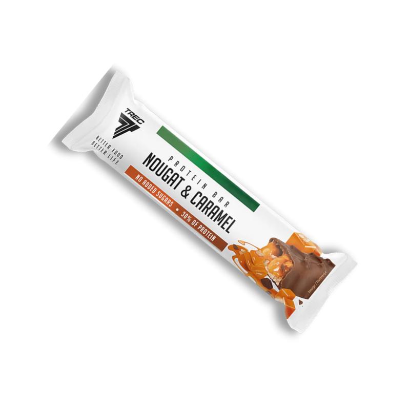 Proteiinipatukka TREC PROTEIN BAR NOUGAT & CARAMEL, 46g