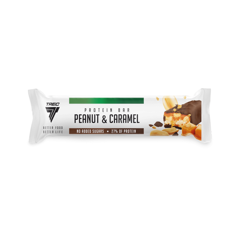 Protein bar TREC PROTEIN BAR PEANUT & CARAMEL 49g