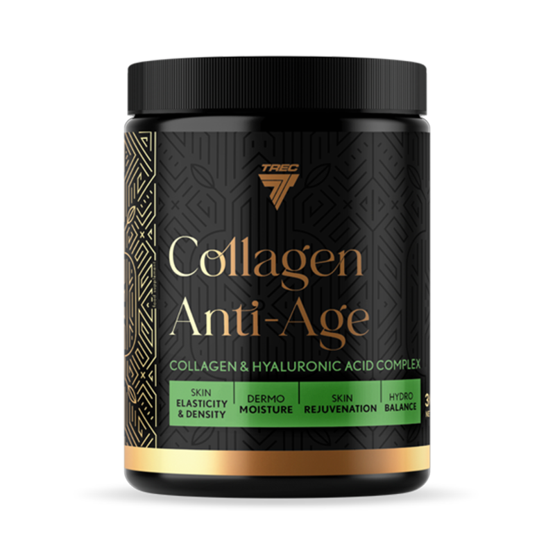 Minerālpulveris TREC TBL COLLAGEN ANTI-AGE VANILLA-STRAWBERRY 300 g