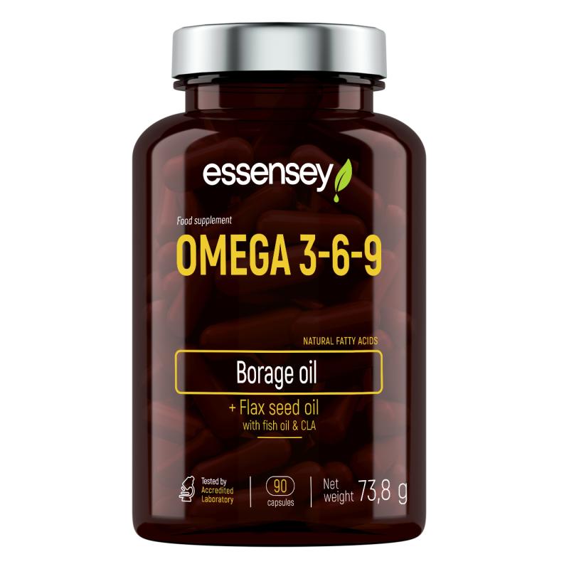 Rasvhape TREC ESSENSEY OMEGA 3-6-9 90 kapslit