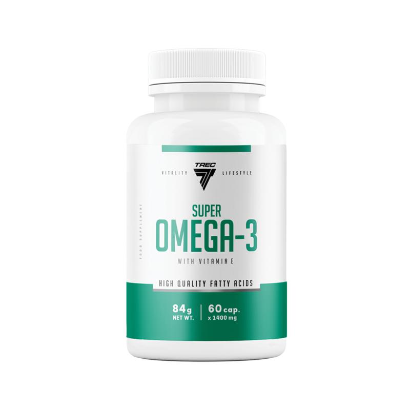 Rasvahapot TREC SUPER OMEGA-3 60 kapselia