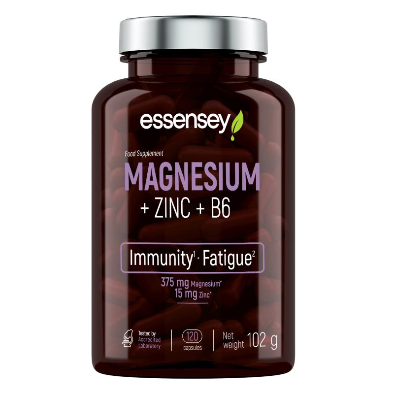 Magnijs TREC ESSENSEY MAGNESIUM+ZINC+B6 120 kapsulas