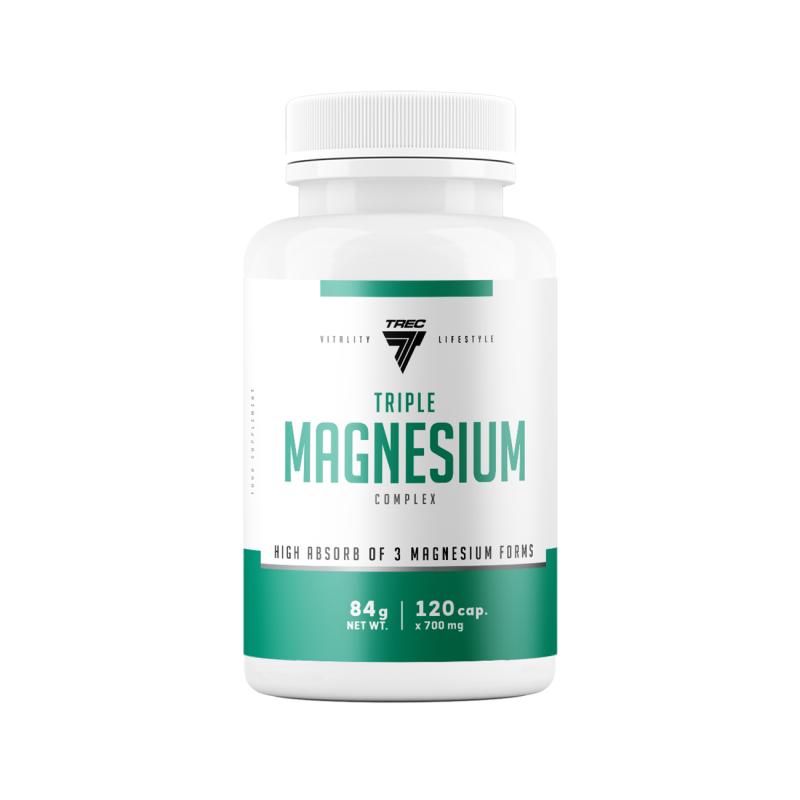 Magnesium TREC TRIPLE MAGNESIUM COMPLEX 120 capsules