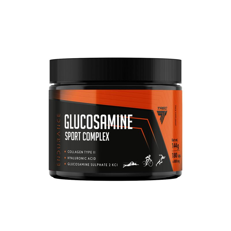 Glukosamiinikapselit TREC GLUCOSAMINE SPORT COMPLEX 180 kapselia