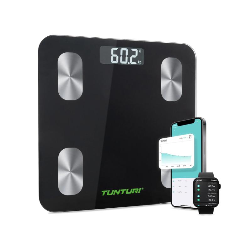 Kaal TUNTURI SC30 Smart Scale with App, must