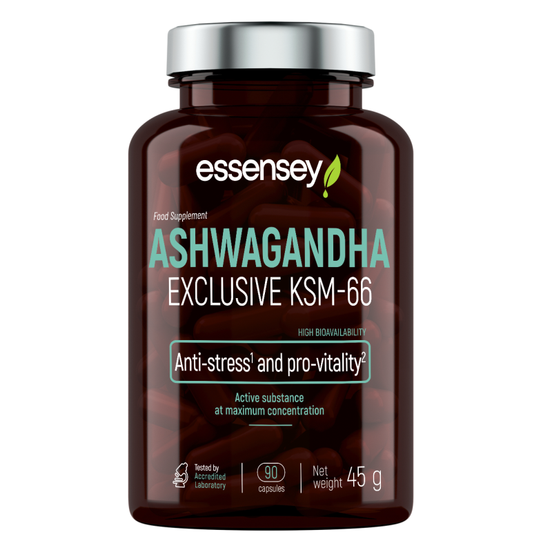 Adaptogen TREC ESSENSEY ASHWAGANDHA EXCLUSIVE KSM-66 90 kapsulas