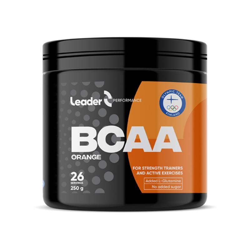 LEADER Performance BCAA Powdered Orange 250 g