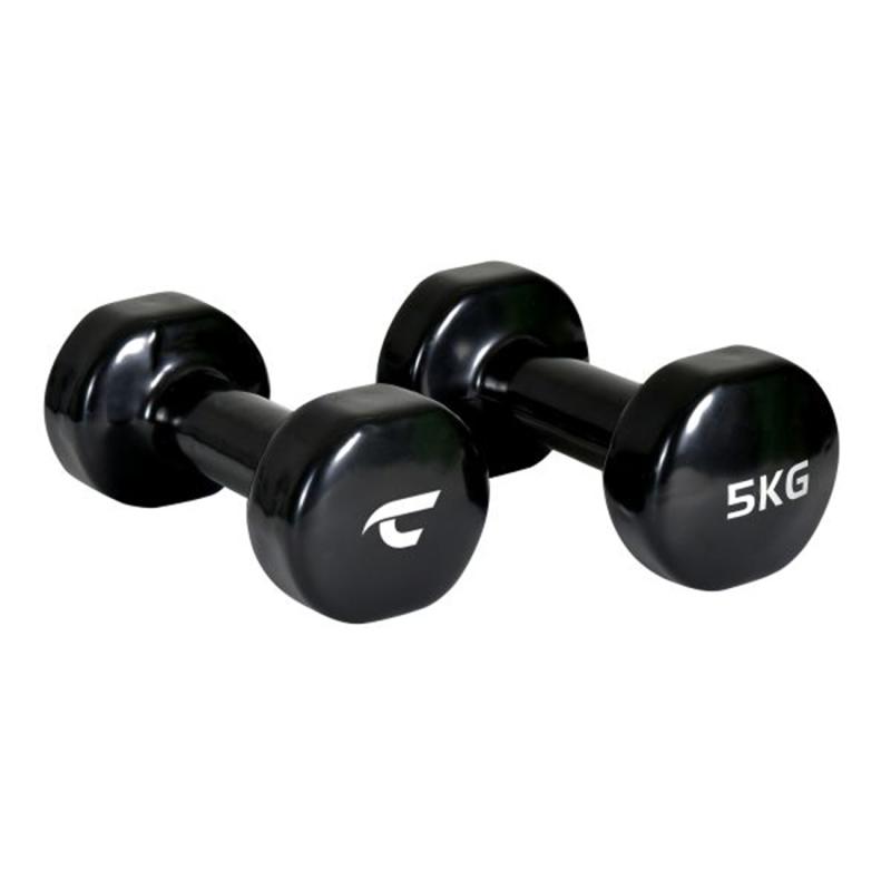 Dumbbells CHRISTOPEIT 2 x 5 kg, black