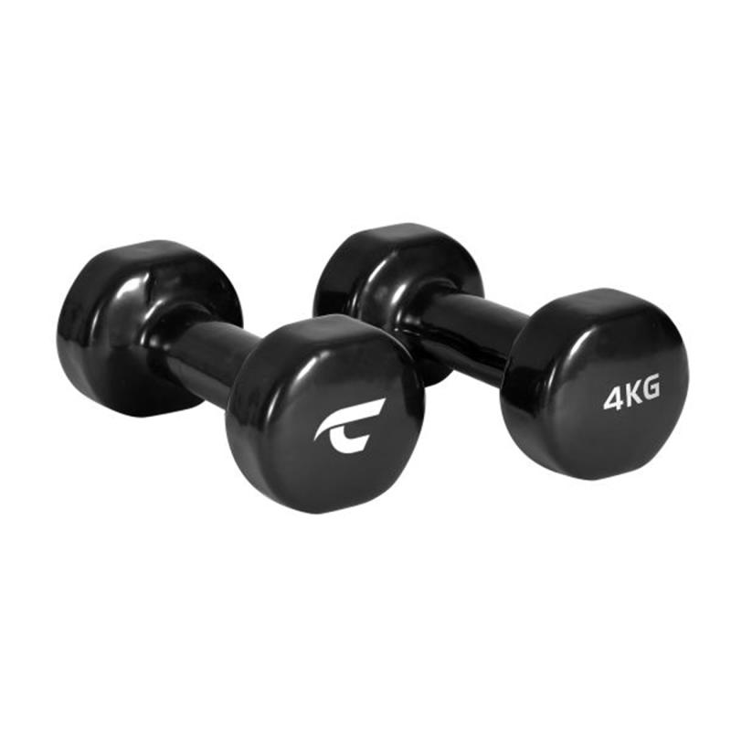 Dumbbells CHRISTOPEIT 2 x 4 kg, black