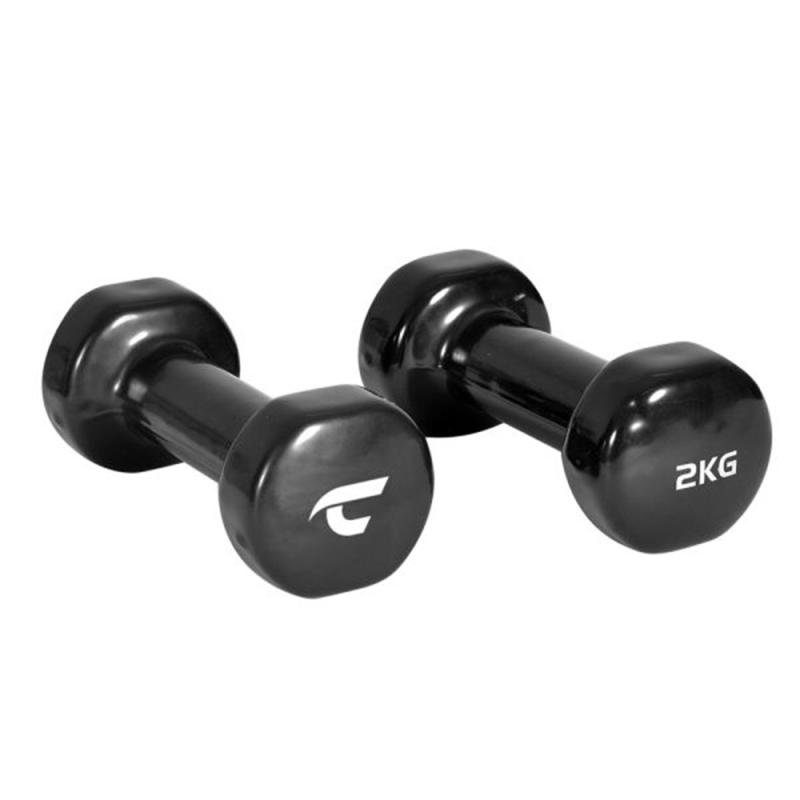 Dumbbells CHRISTOPEIT 2 x 2 kg, black