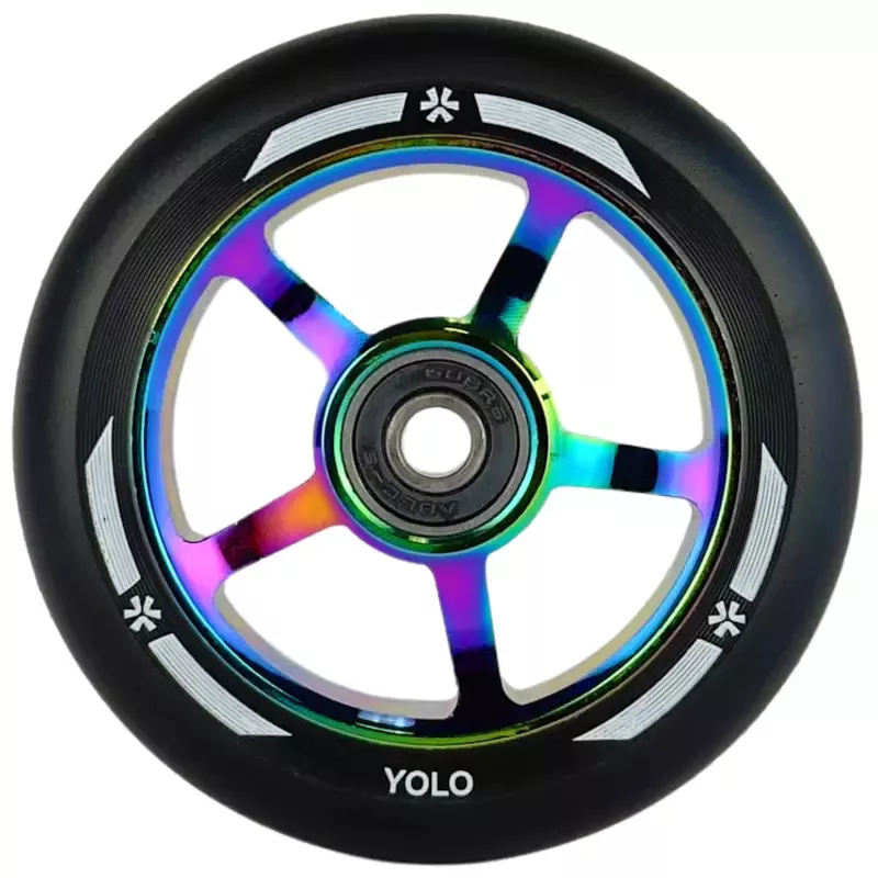 Scooter wheel Union Yolo Pro Scooter Wheel 100mm Black/Neochrome