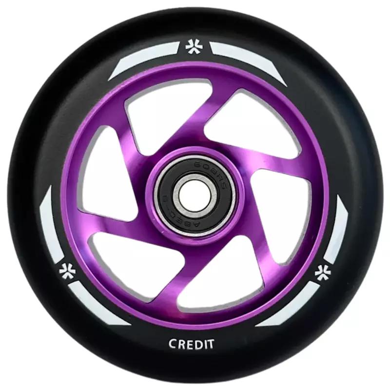 Motorollera ritenis Union Credit V2 Pro Scooter Wheel 100 mm violets/melns