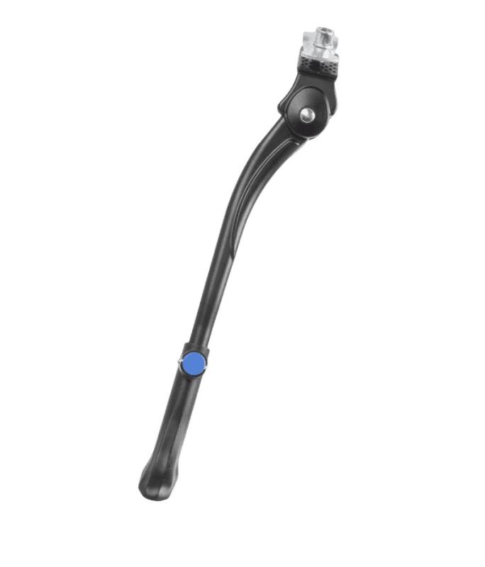 Stand leg for middle run, adjustable, 24"-29", black with blue button