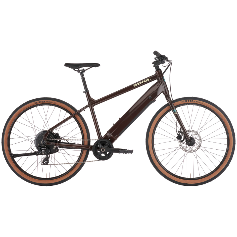 Electric bicycle KONA Dew HD, 27.5" Brown