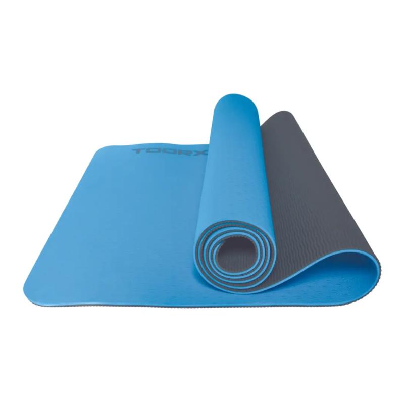 Коврик для йоги TOORX Yoga Mat, сине-серый