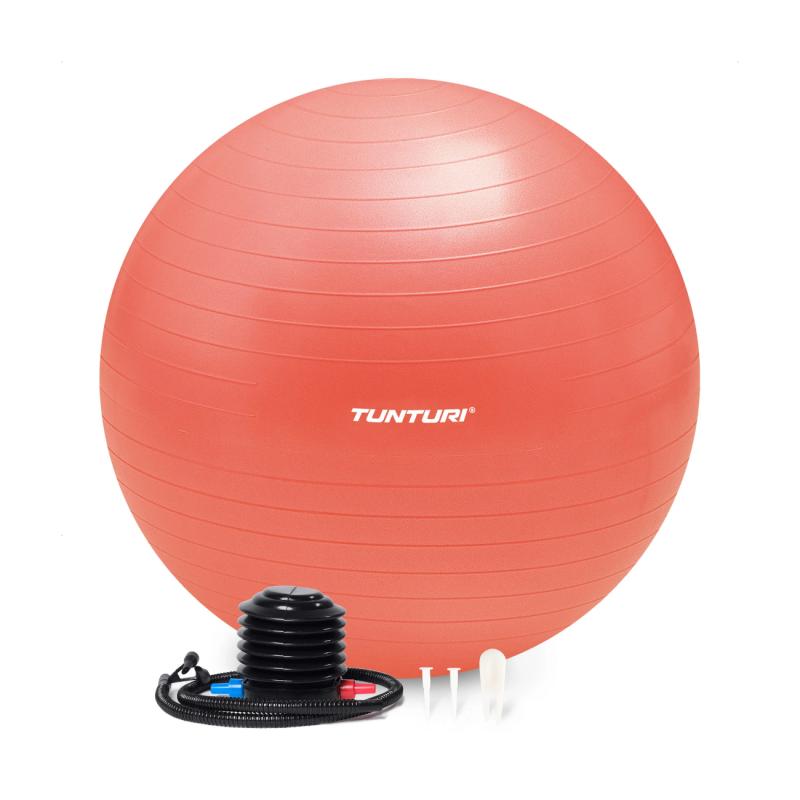 Voimistelupallo TUNTURI Gym Ball 65cm, Anti-Burst, Rose Gold