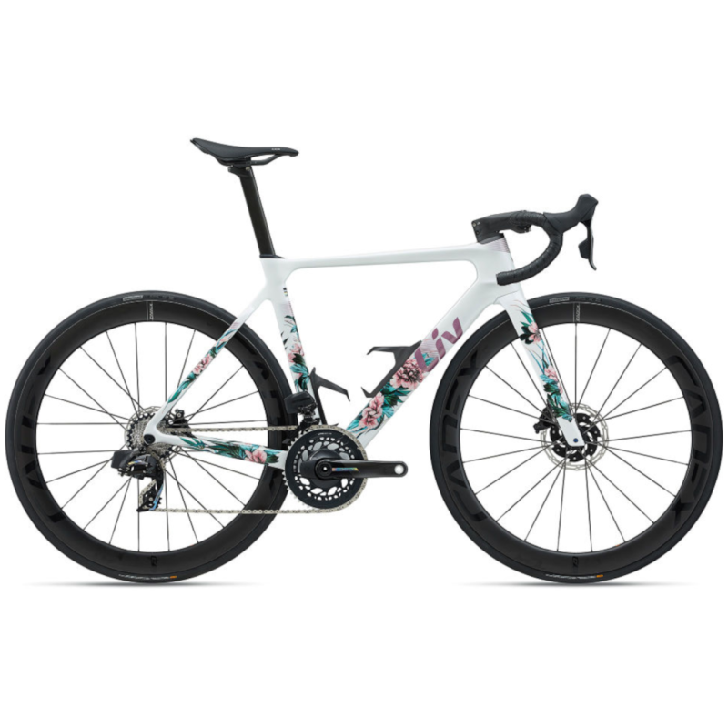 Women's road bike LIV EnviLiv Advanced SL LTD, Blanc