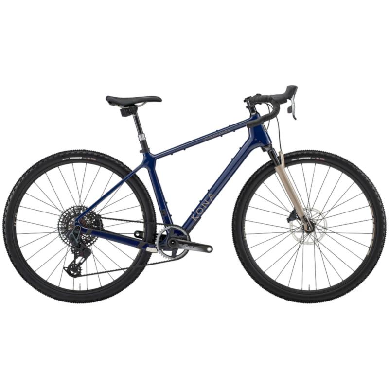 Gravel bike KONA Ouroboros Supreme, Gloss Midnight (Blue)