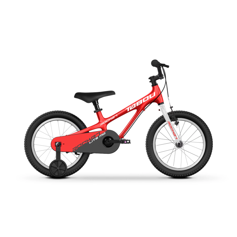 Ultralight children's bike TABOU Rocket Lite MG (2025) 16", red/white