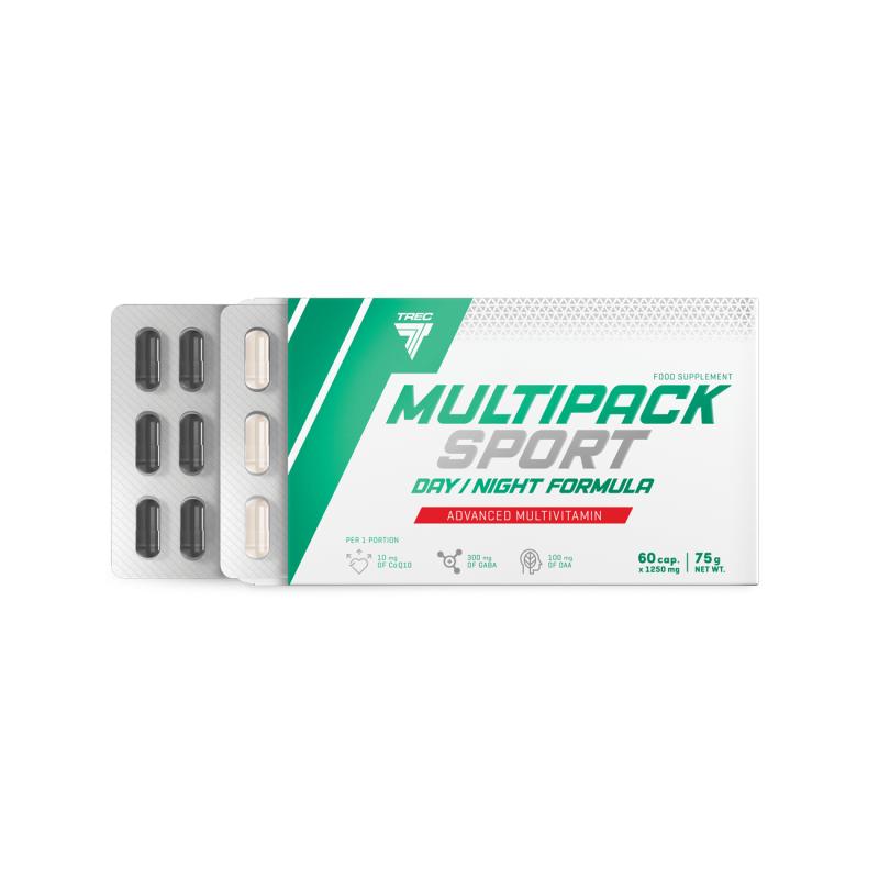 Vitamiinid MULTIPACK SPORT DAY/NIGHT FORMULA, 60 kapslit