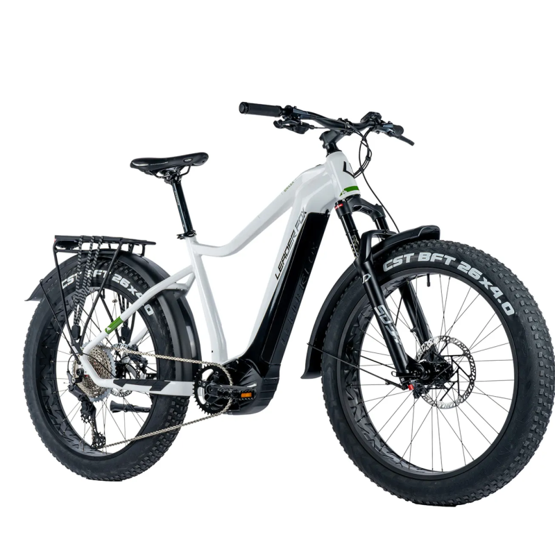 Electric fat bike LEADER FOX Brasa 26": White