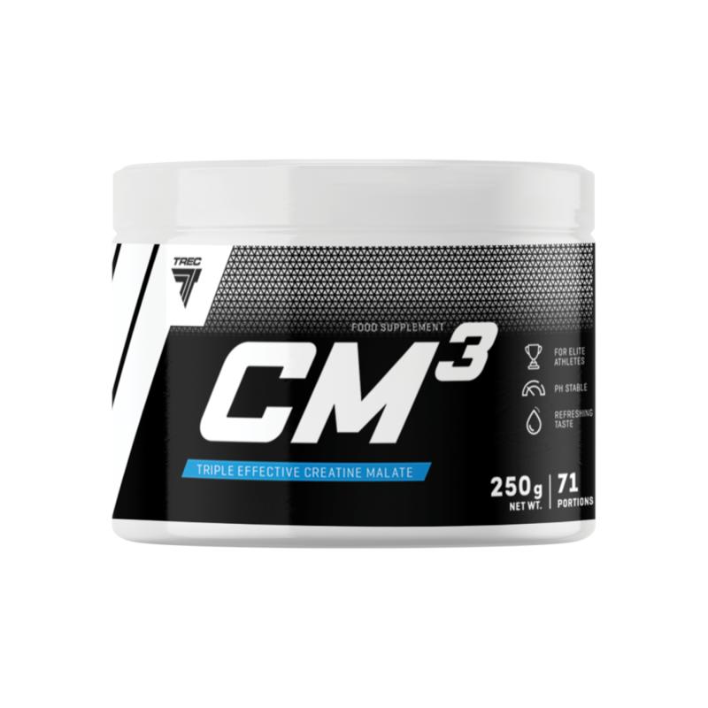 Creatine complex TREC CM3 POWDER, WHITE COLA, 250g