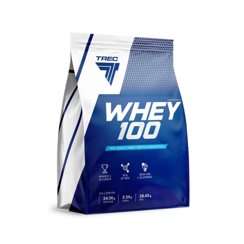 Протеиновый порошок TREC WHEY 100, Шоколад, 900г