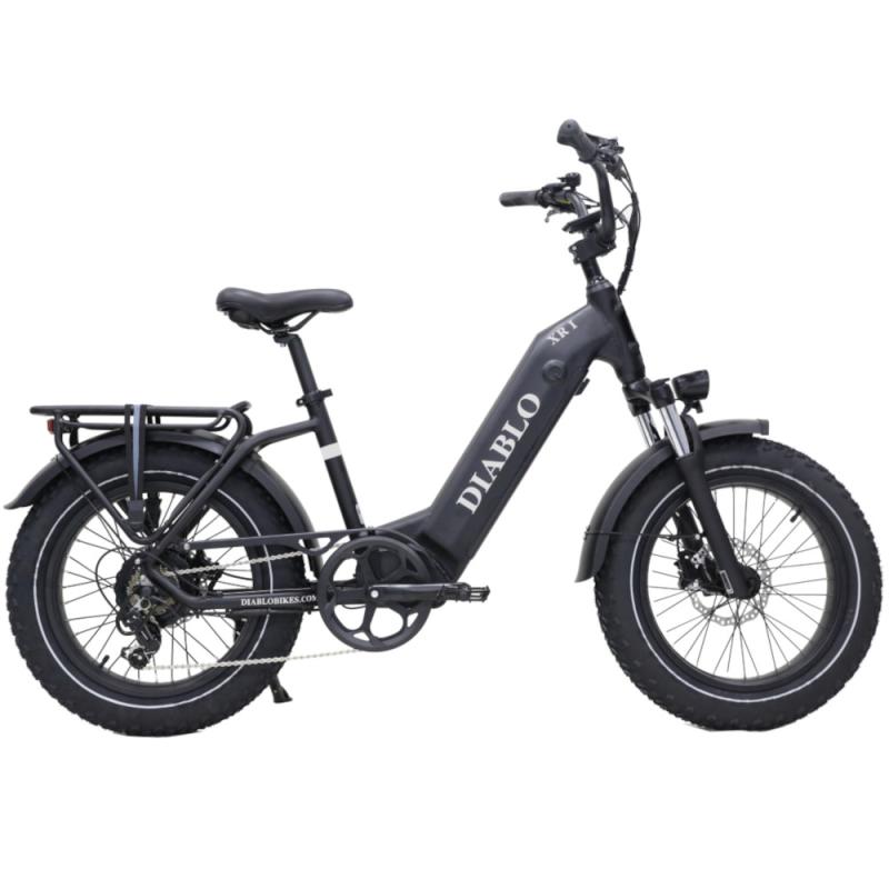 Electric bicycle DIABLO XR1, matte black