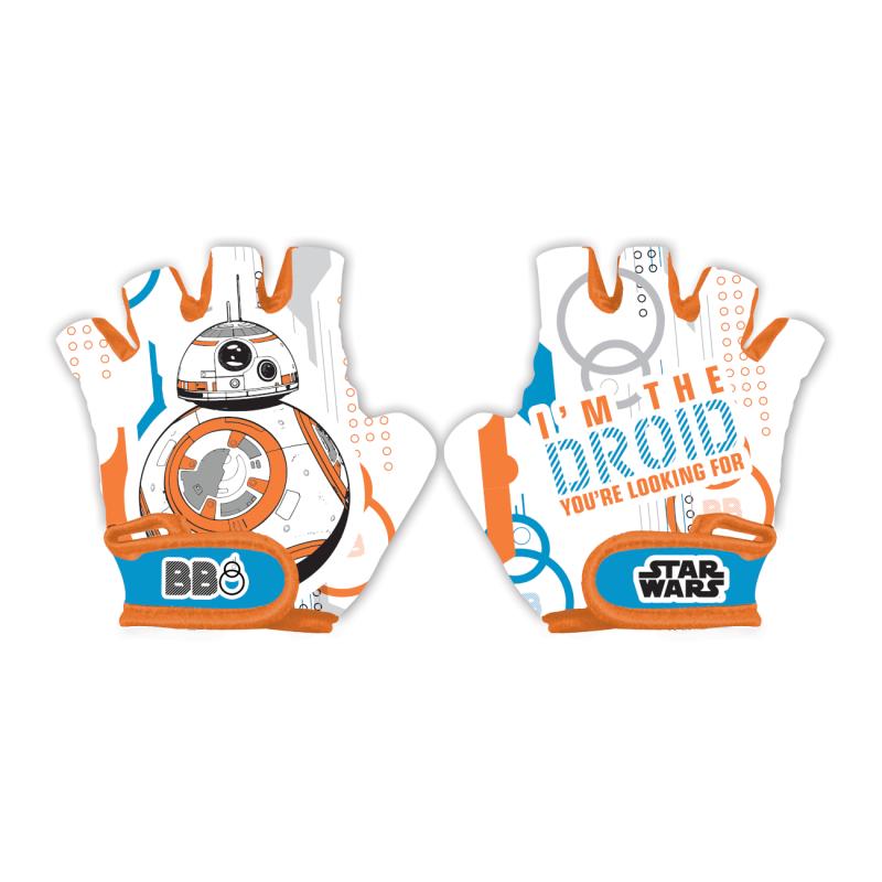 Star Wars BB8 gloves, white