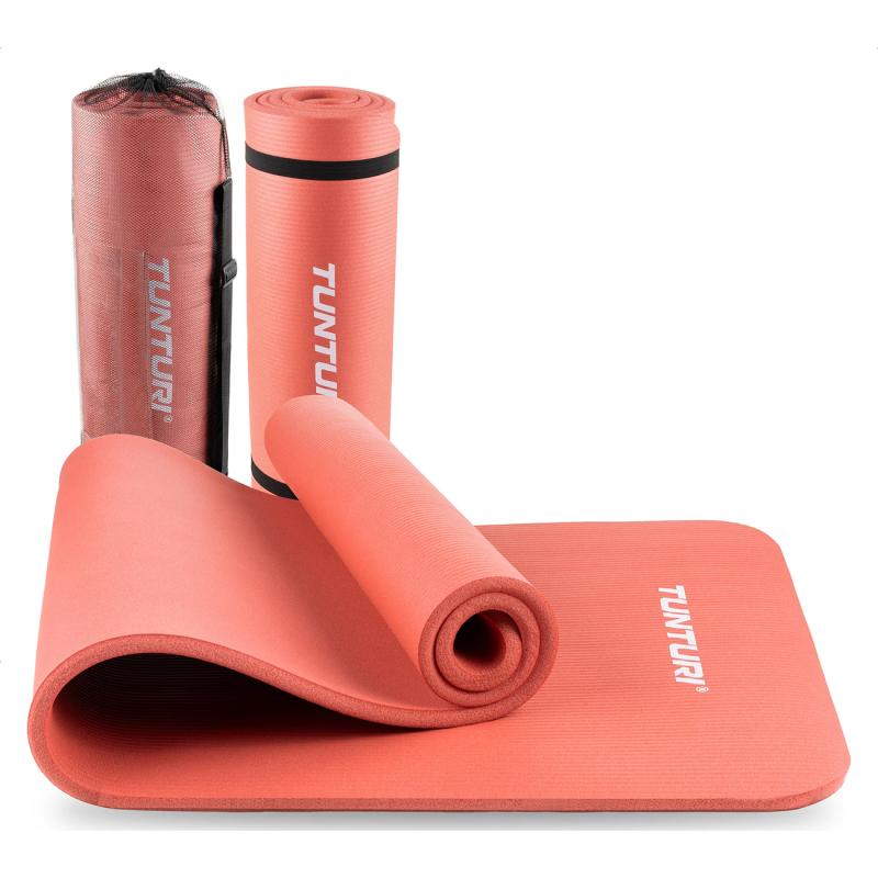 Fitness mat TUNTURI NBR, Rose Gold