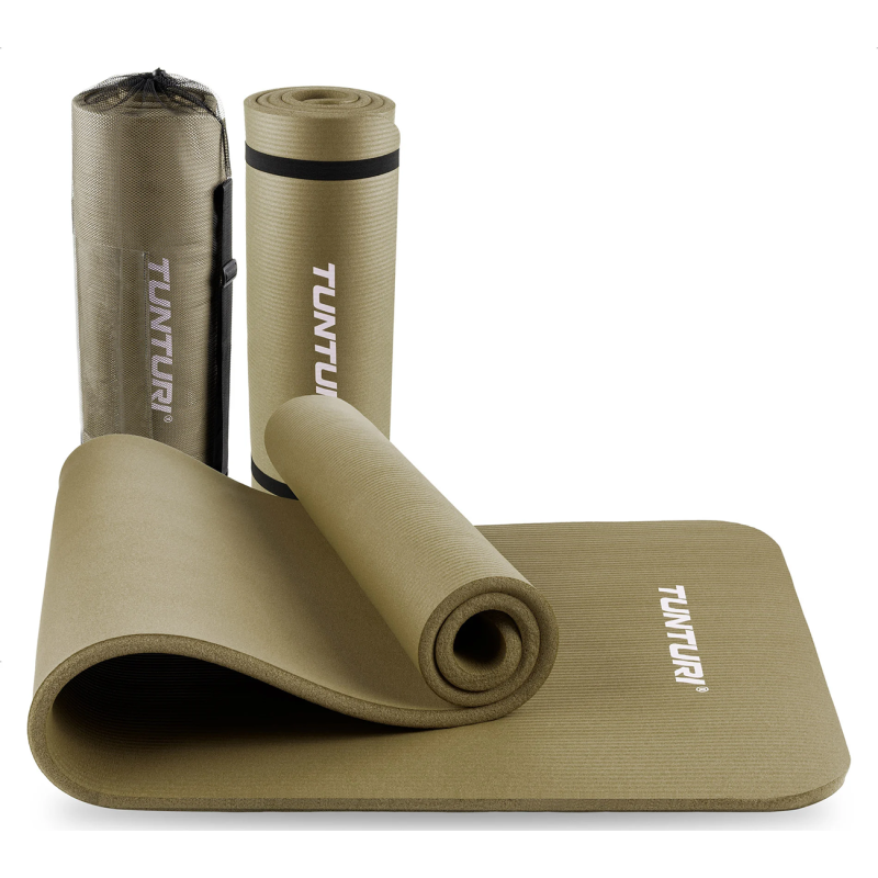 Коврик для фитнеса TUNTURI NBR, Army Green