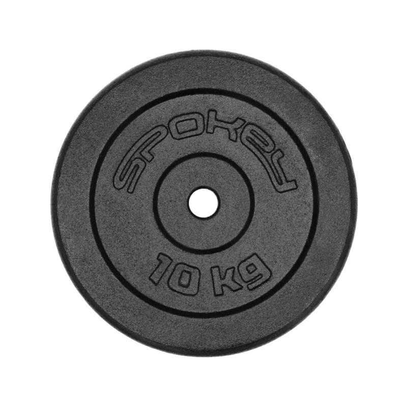 Weight plate SPOKEY Blue, 30 mm, 10 kg