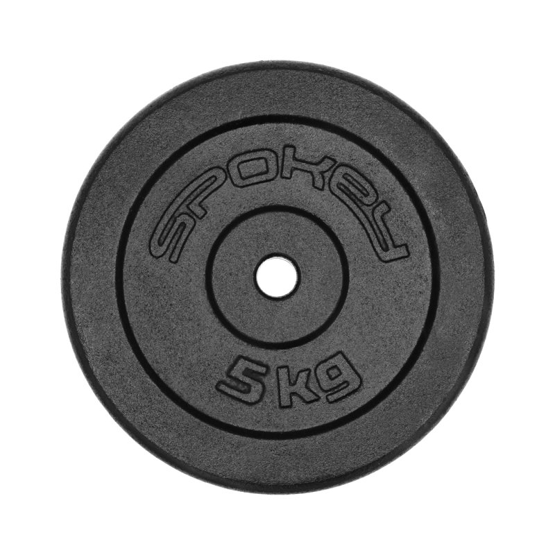 Weight plate SPOKEY Blue, 30 mm, 5 kg