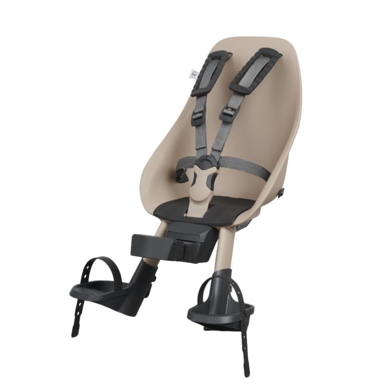 Children's chair in front URBAN IKI Ta-ke, Inaho Beige/Bincho Black