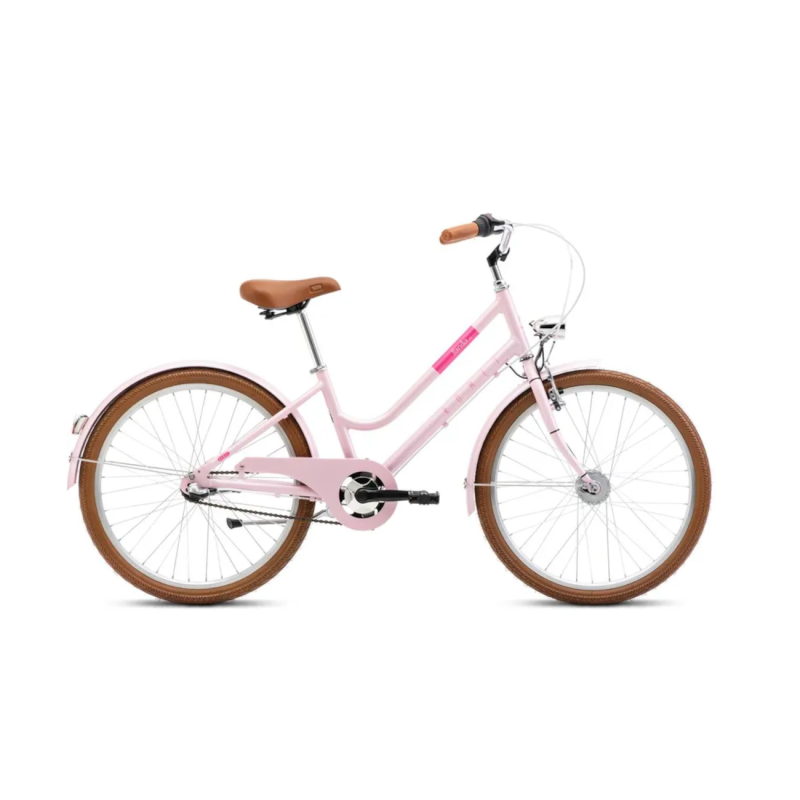 Girls' bicycle ROMET Panda 2, 24" pink